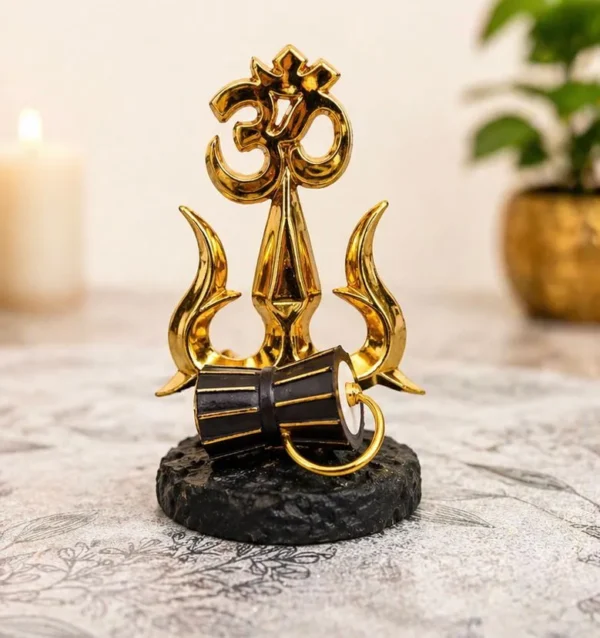 Shiv Golden Trishul
