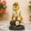 lord shiva trishul damru showpiece